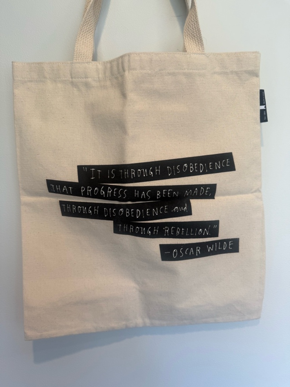 Punk Rock Authors Tote Bag by Out of Print - Picture 4 of 5